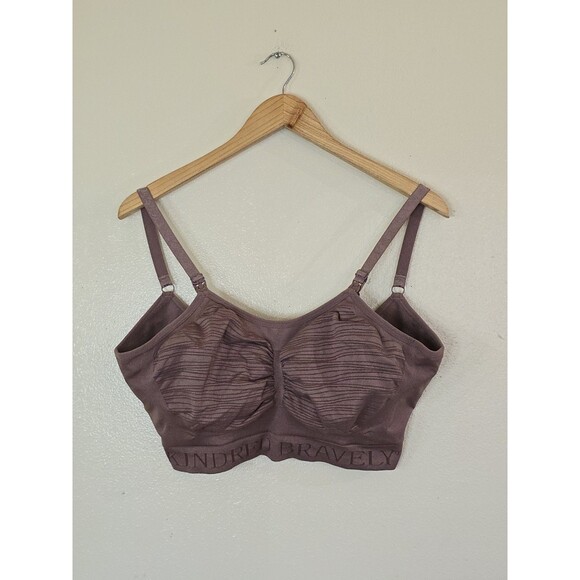Kindred Bravely Other - Kindred Bravely Pumping Nursing Bra XXL Hands Free Comfort Lounge Mauve Pink